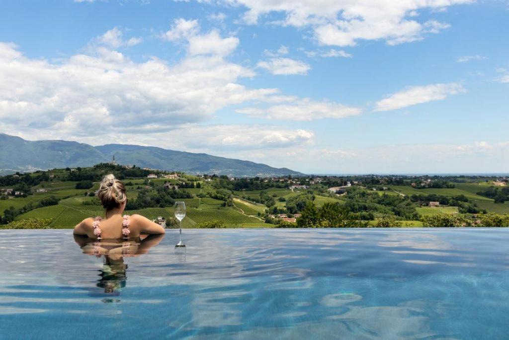 Villa Del Poggio Prosecco Bike Hotel San Pietro Di Feletto Exteriér fotografie